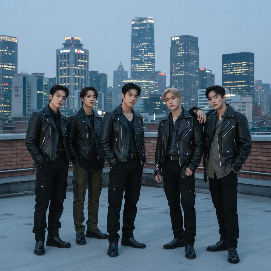 엔하이픈과 TNX의 컴백 콘셉트 포토