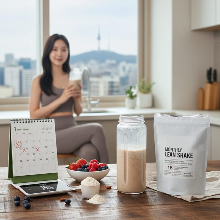 한달 다이어트용 식사대용 단백질 쉐이크