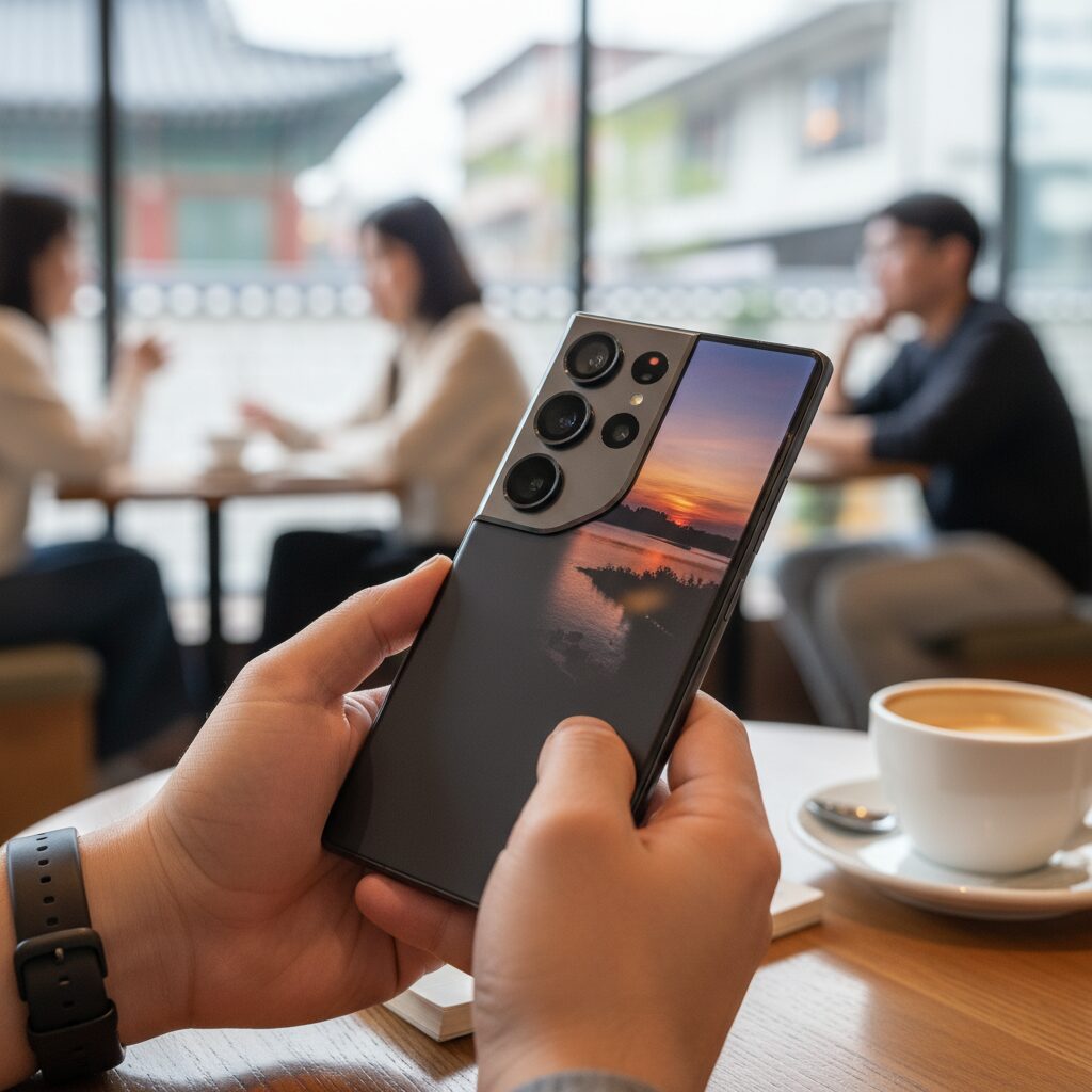 새로운 디자인으로 출시된 갤럭시 S26 울트라 실제 모습