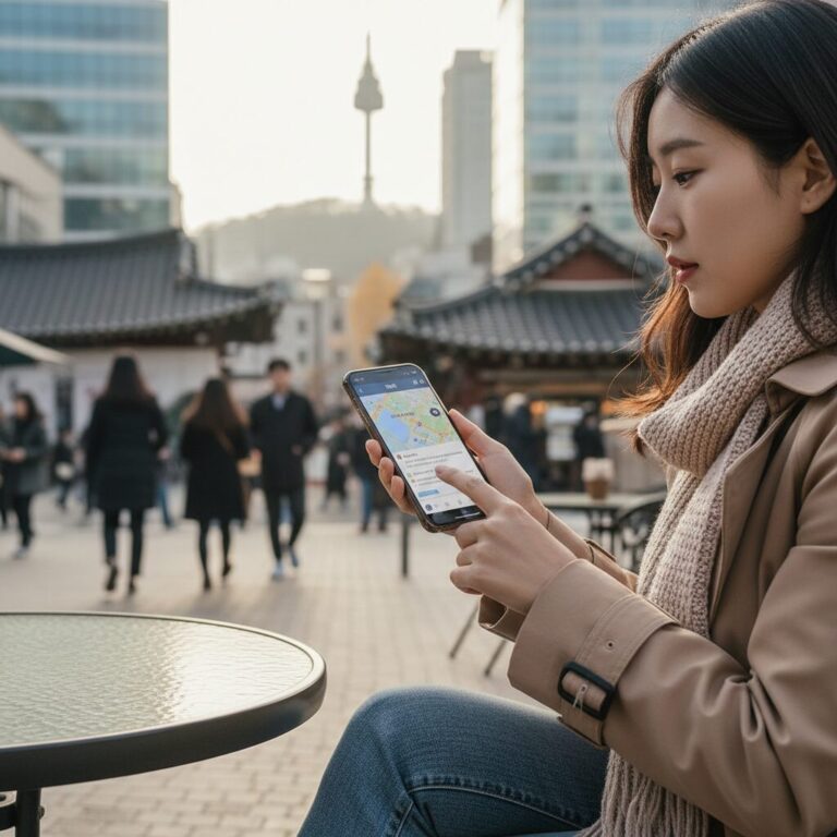 국립중앙박물관 사유의 방의 고요한 내부 전시 공간