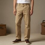 일본 후쿠오카 빈티지 쇼핑기 칼하트 자켓과 워크팬츠 칼하트 브라운 워크팬츠 착용 후기 허리와 기장 핏