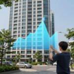 강남 집값 48억 하락 현황과 시장 전망 강남 아파트 가격 변동 추이를 보여주는 디지털 차트와 분석 보고서