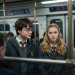 해리포터 드라마 리부트 2026년 크리스마스 공개 예정 해리포터 드라마 티저 예고편 속 해리 포터와 해그리드가 지하철을 타는 장면