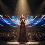 현역가왕3에서 노래를 부르는 홍자