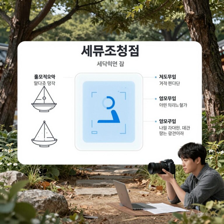 세무조정 개념을 설명하는 다이어그램 이미지