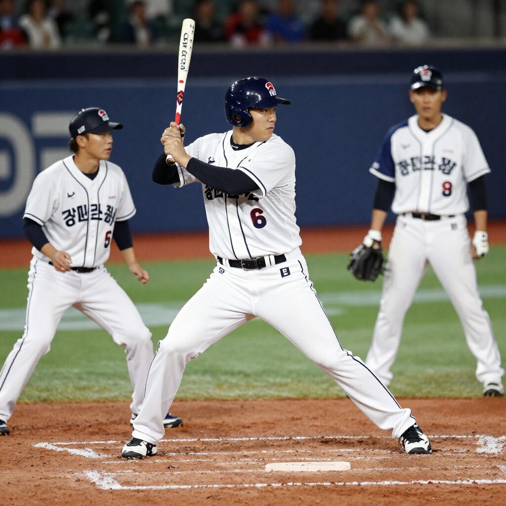 일본 야구 국가대표팀 WBC 경기 모습
