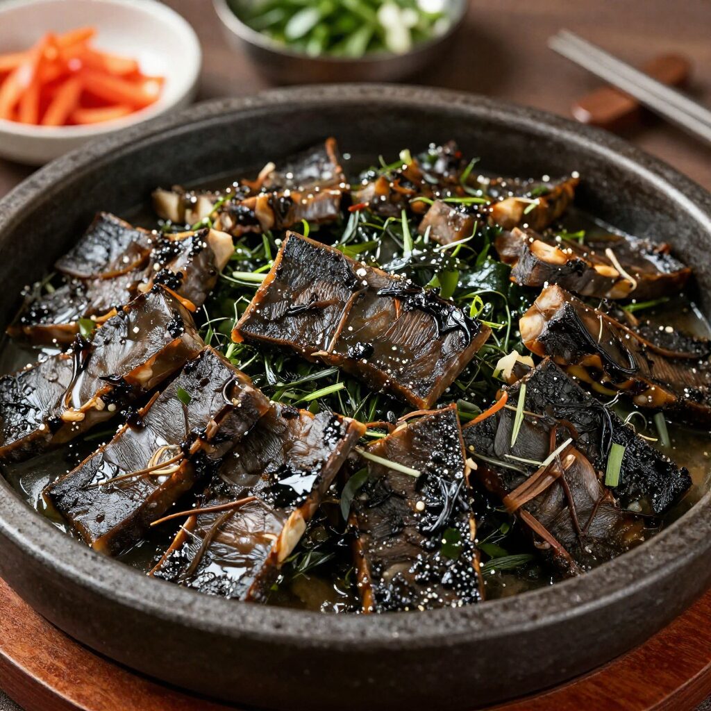 지리산식당 산채더덕구이정식 상