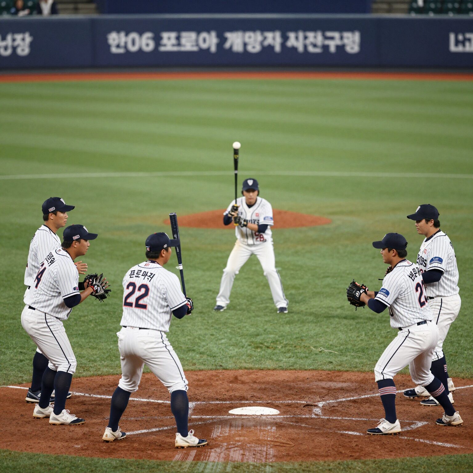 2026 프로야구 개막전 한화 대전구장에서의 시구 장면
