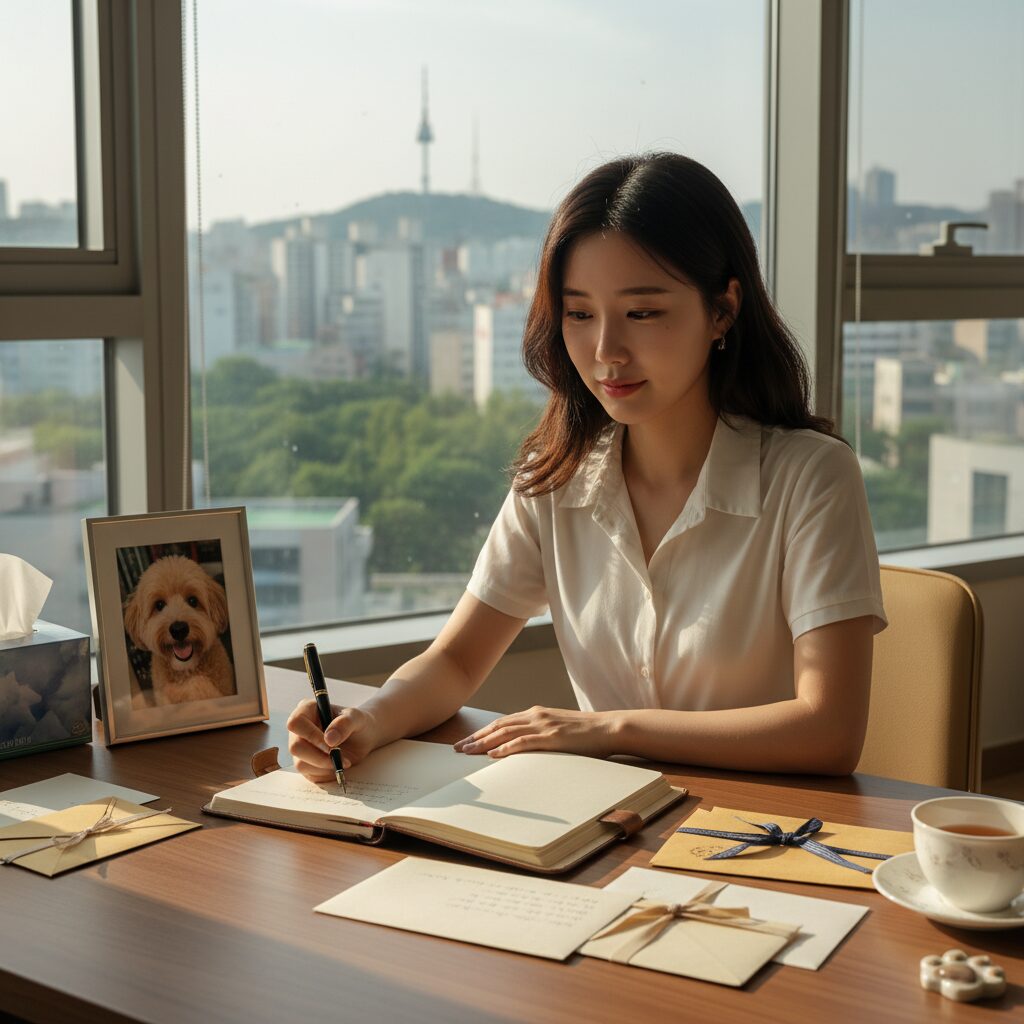 펫로스 극복을 위한 편지쓰기 방법