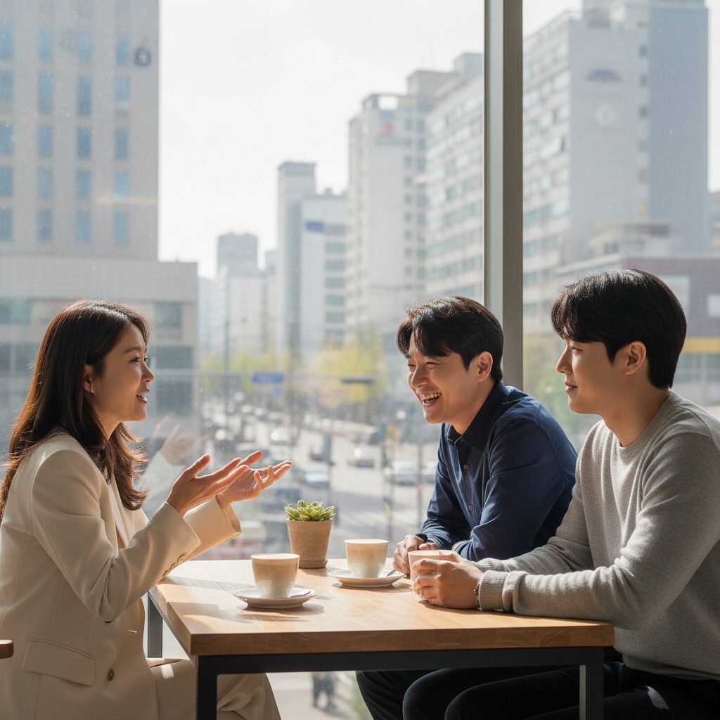 미혼남녀 효율적 만남 출연진 한지민 박성훈 이기택 사진