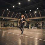 미스트롯 진의 무대 연습 현장