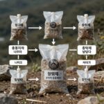 쓰레기봉투 대란의 진실과 나프타 수혜주 분석 원유에서 나프타를 거쳐 종량제 봉투가 만들어지는 과정을 보여주는 플로우 차트