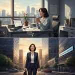 고진감래 신조어를 사용하는 직장인의 일상과 마음을 표현한 일러스트