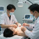 리센스메디컬 타겟쿨 의료용 냉각 마취 기기 시술 장면