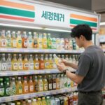 세븐일레븐 4월 행사 맥주 와인 아이스크림 할인 총정리 세븐일레븐 매장 내 진열된 다양한 맥주와 하이볼 행사 제품들