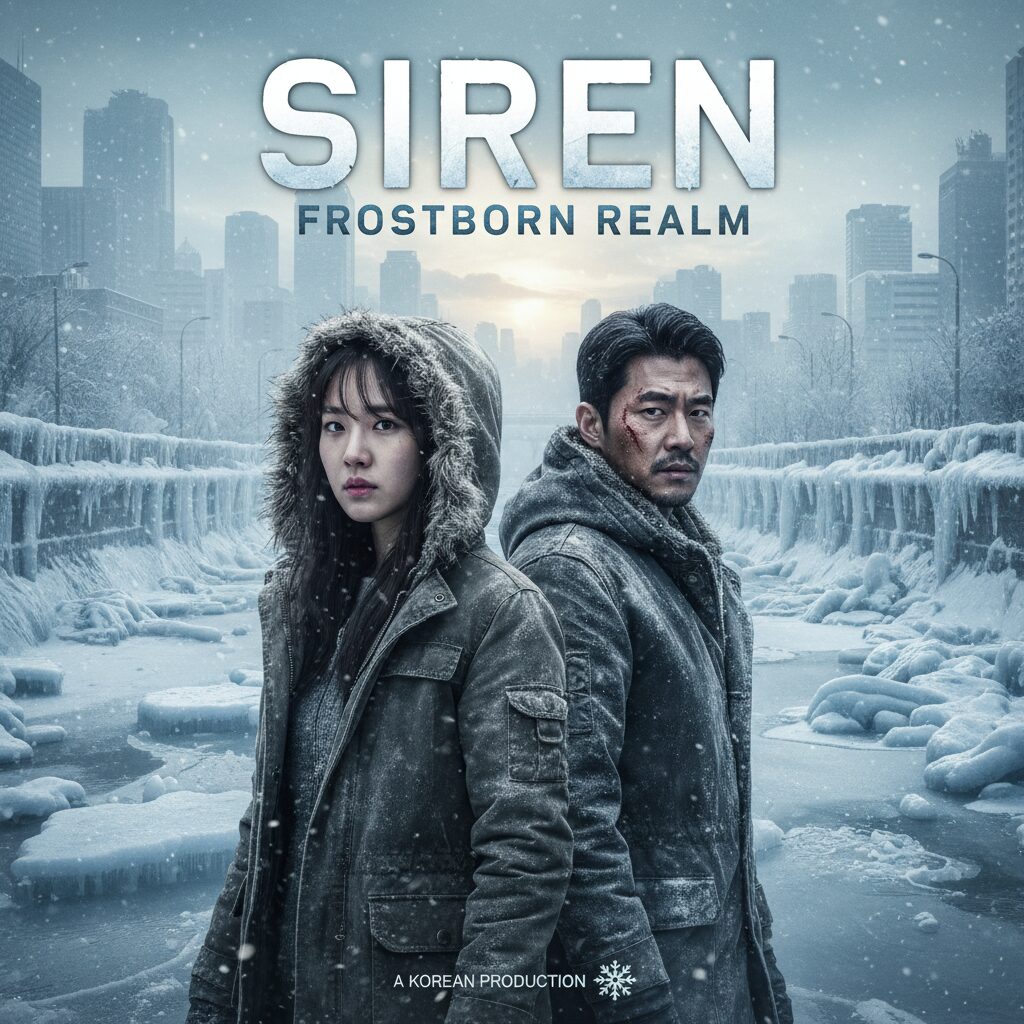 세이렌 원작 얼음의 세계 드라마 포스터