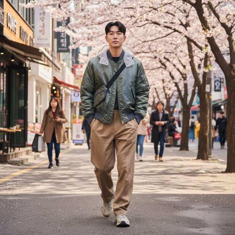 2026년 봄버자켓 트렌드 스타일 예시
