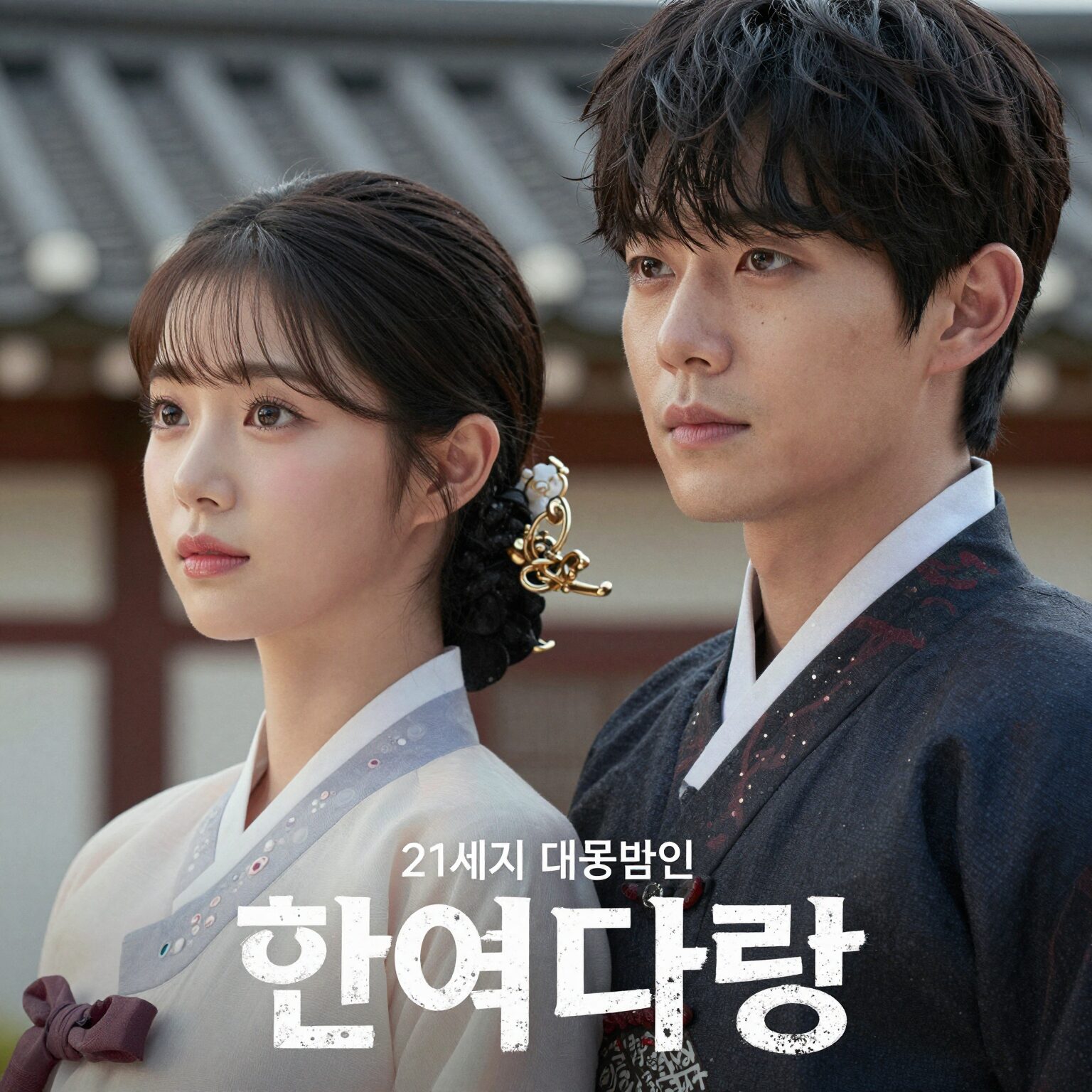 21세기 대군부인 드라마 포스터 아이유 변우석