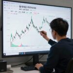 동국제강 주가 차트와 NXT 급등 캔들 패턴, 장후 시장에서 23% 급등한 모습