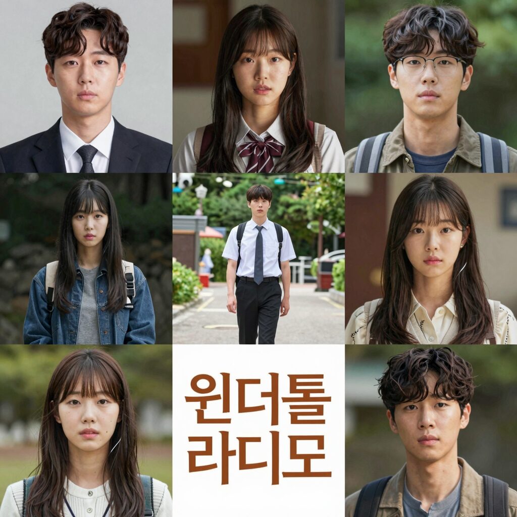 김태용 감독의 대표 영화 원더풀 라디오 러브픽션 정직한 후보 포스터 콜라주