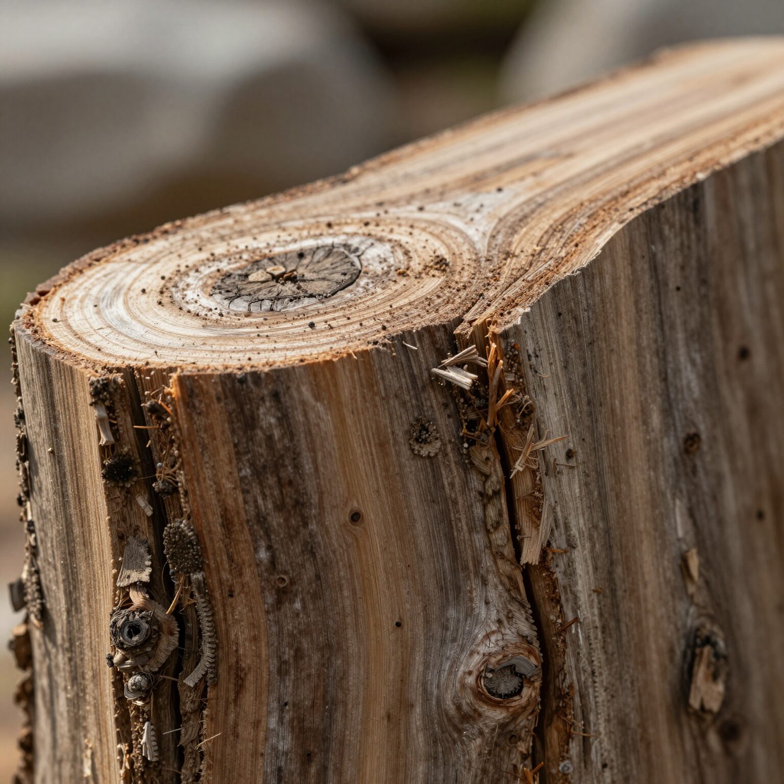 김신영 도마의 자연스러운 나무 결과 세밀한 마감 처리 부분을 클로즈업한 사진