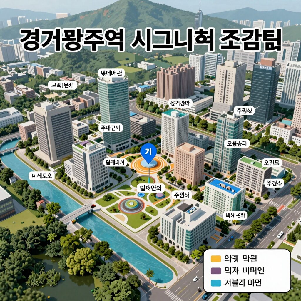 경기광주역 롯데캐슬 시그니처 조감도와 주변 입지