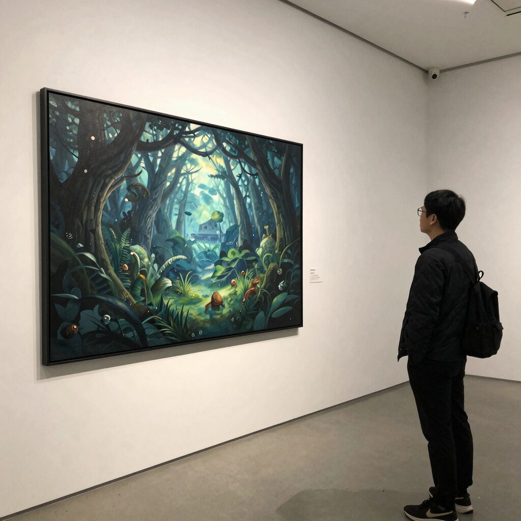 타데우스 로팍 서울 갤러리 내부 전시 작품 사진