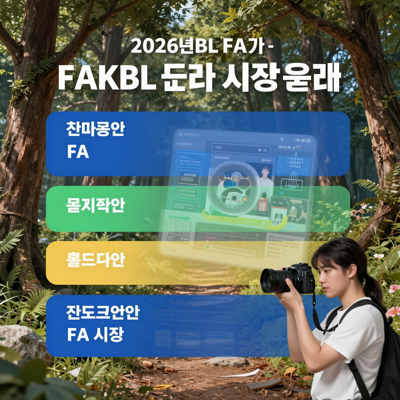 2026년 WKBL FA 시장 결과 요약 인포그래픽