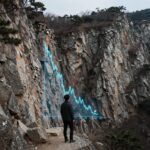 엑스게이트 일봉 차트에서 박스권 횡보 구간과 주요 저항 지점을 표시한 분석 이미지