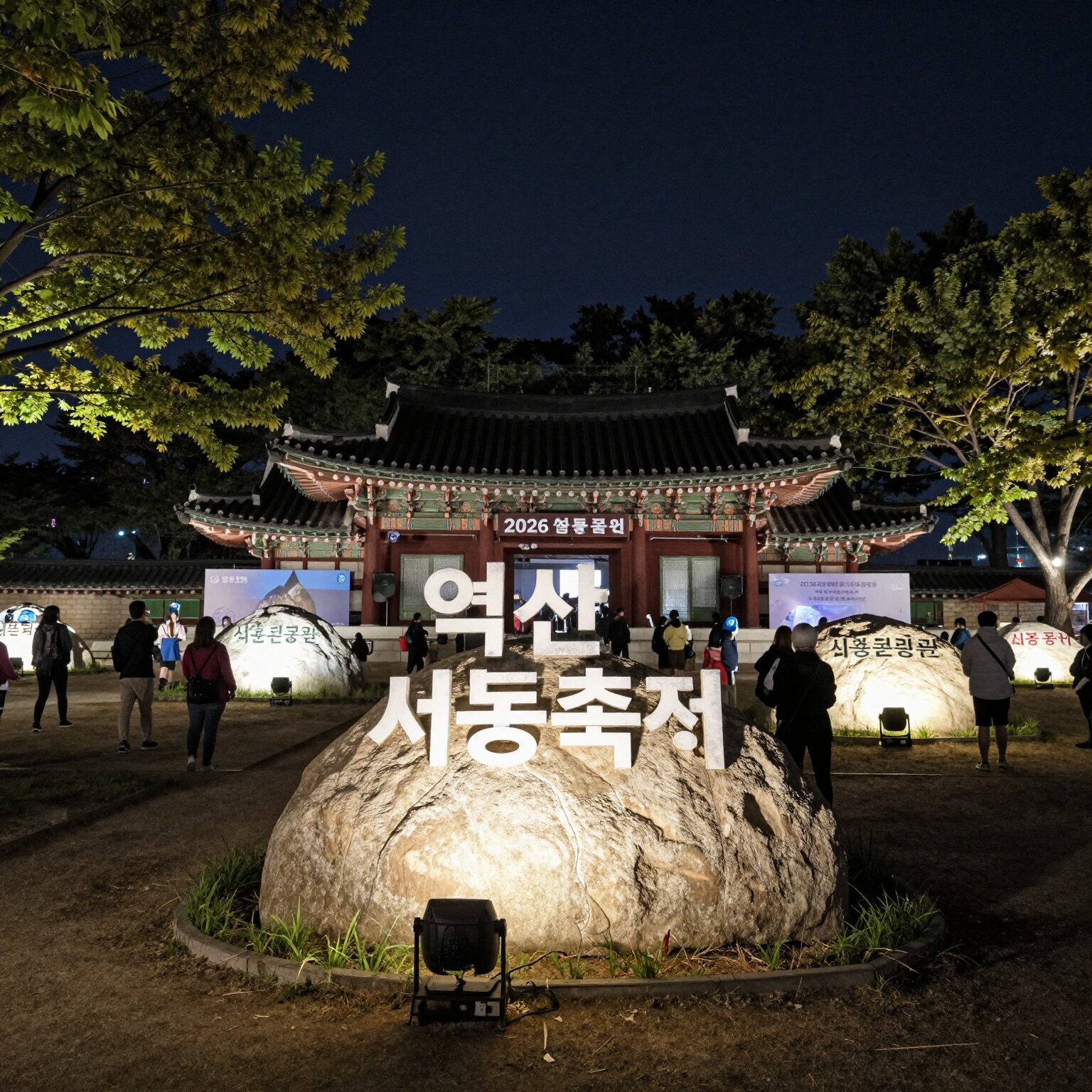 익산 서동축제 2026 신흥근린공원 야간 조명