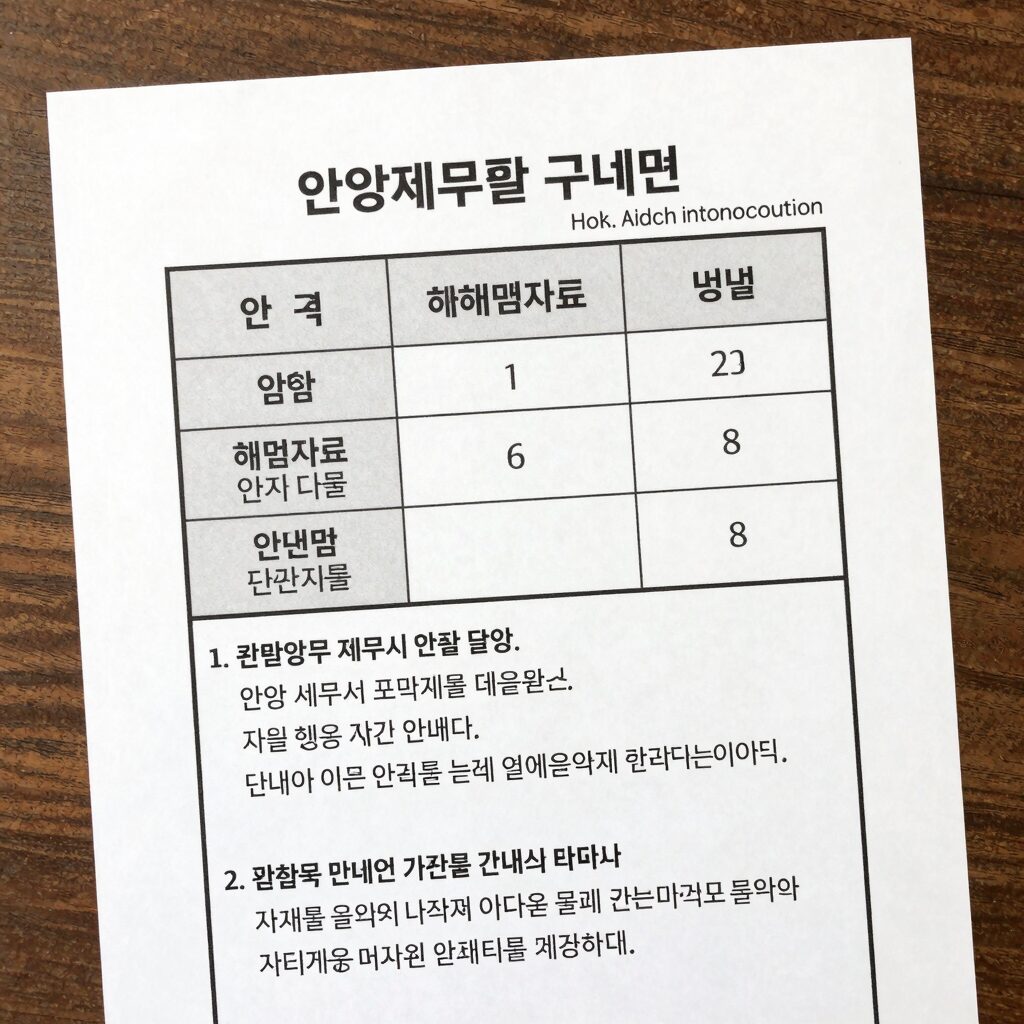 안양세무서 관할 구역과 해명자료 안내문 대응 방법을 설명하는 이미지