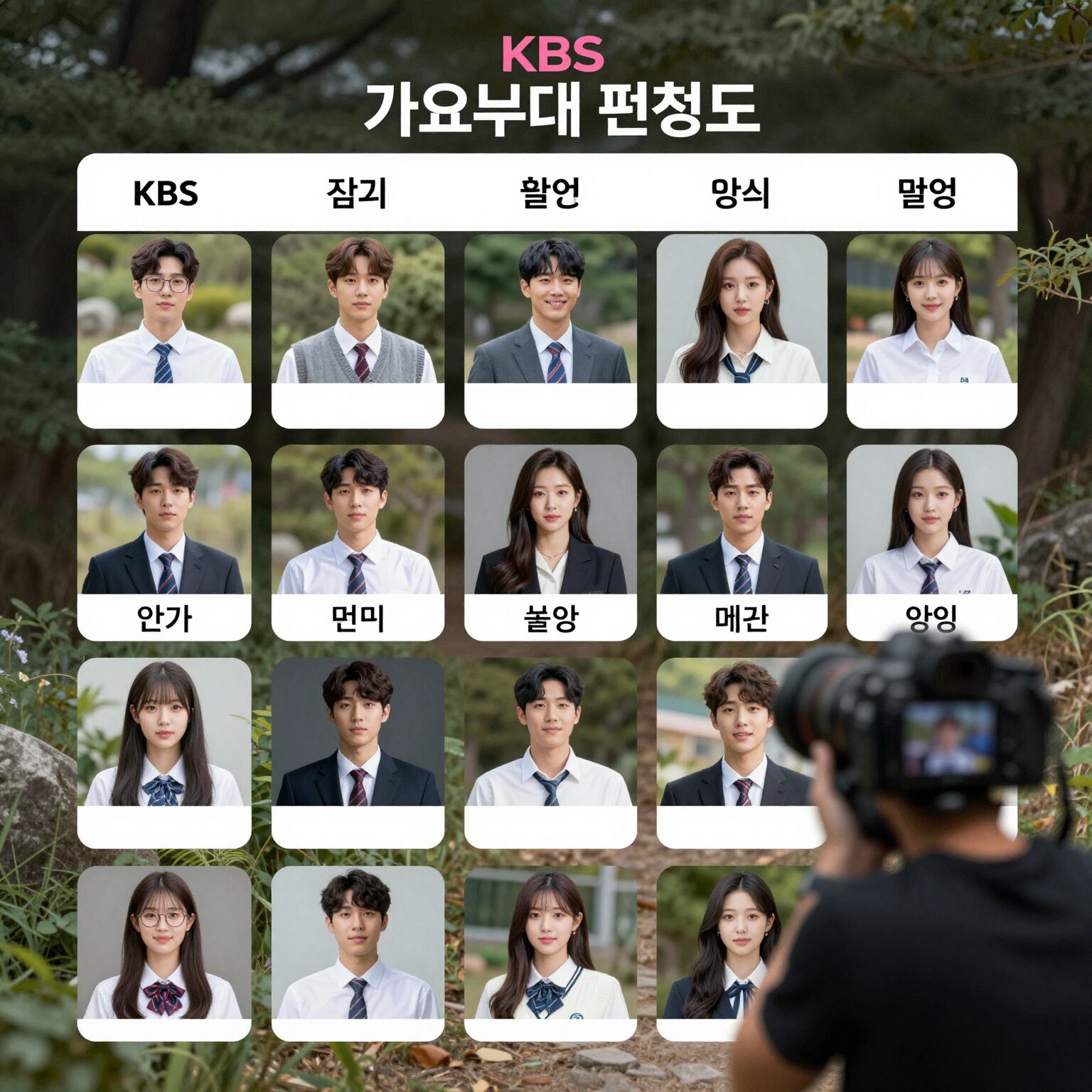 KBS 가요무대 편성표를 통해 출연진을 미리 확인하는 방법을 설명한 블로그 이미지