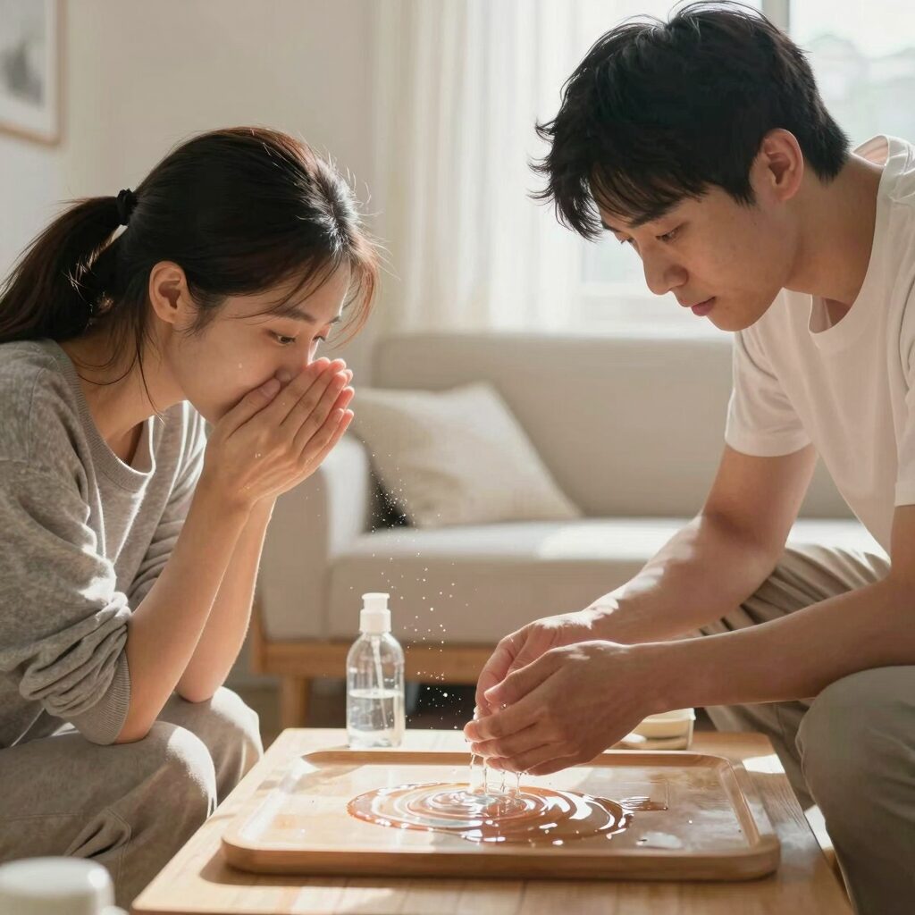한타 바이러스 예방을 위한 손 씻기와 설치류 접촉 피하기