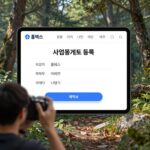사업용계좌 미신고 가산세 기준 총정리 홈택스 사업용계좌 등록 화면 예시