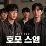 영화 호프 스틸 이미지 황정민 조인성 정호연 총을 들고 있는 모습