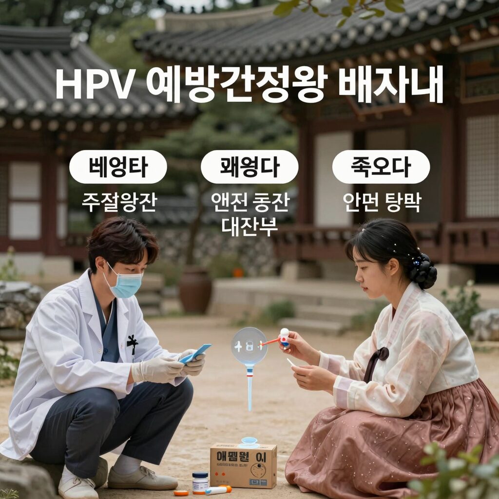 HPV 예방접종 비용과 백신 종류 비교 안내 이미지