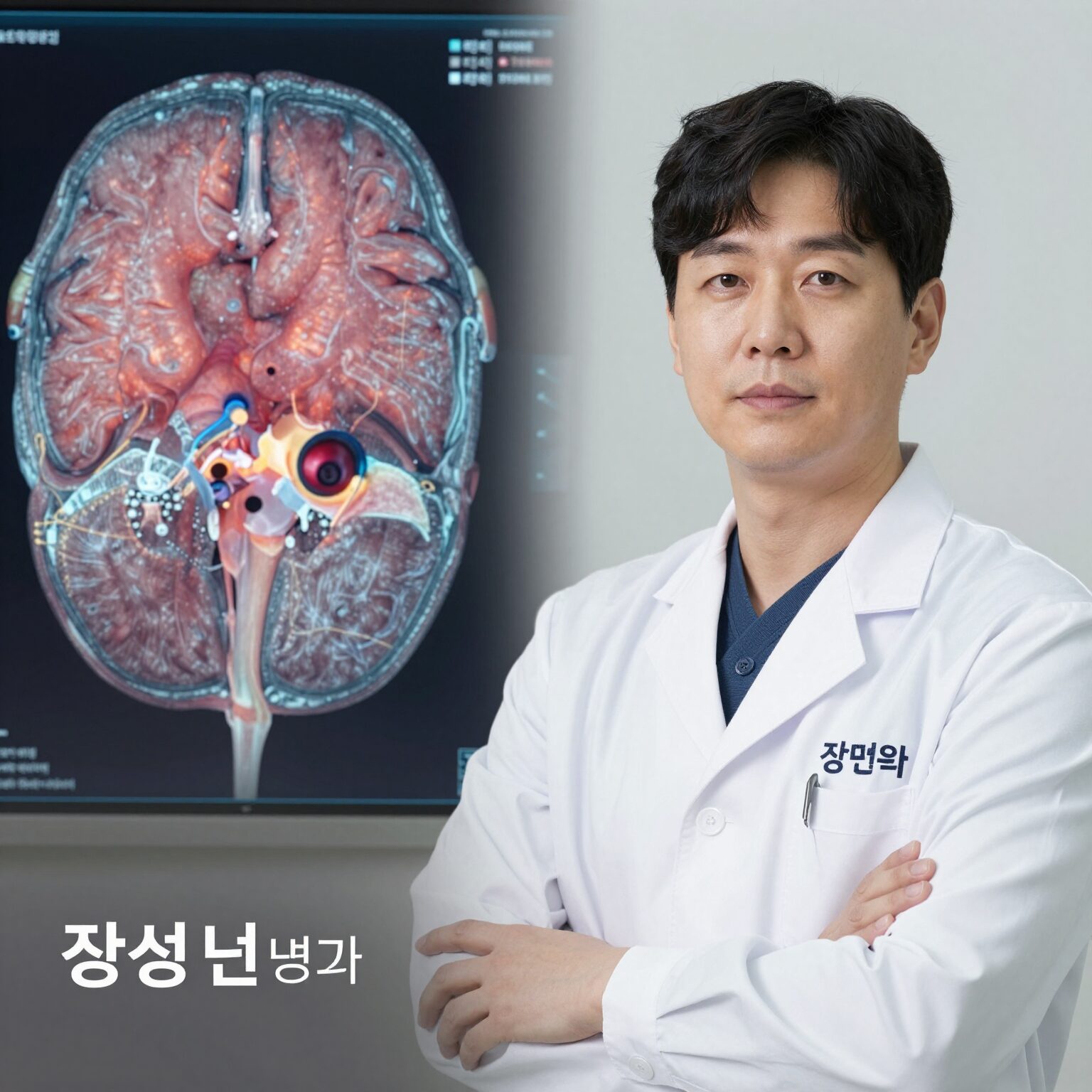 강성연 남편 장민욱 신경과 원장 프로필 사진 뇌비게이션 신경과 의원