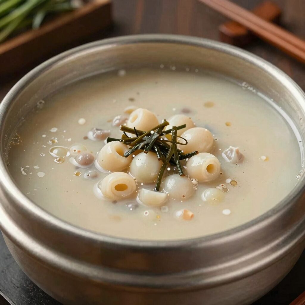 아차산김가네맛집의 메밀콩국수와 메밀물막국수 사진