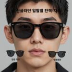 남성 선글라스 얼굴형별 완벽 선택 남성 선글라스 얼굴형별 선택 차트 둥근 각진 긴 역삼각형 프레임 비교