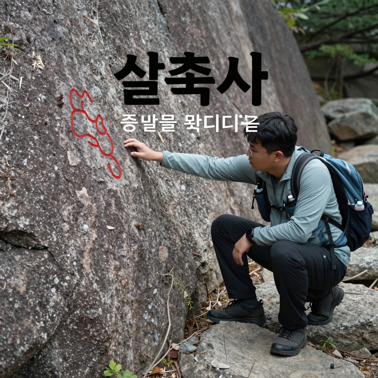 실족사 뜻과 안전 수칙 이미지 등산 중 발을 헛디디는 상황
