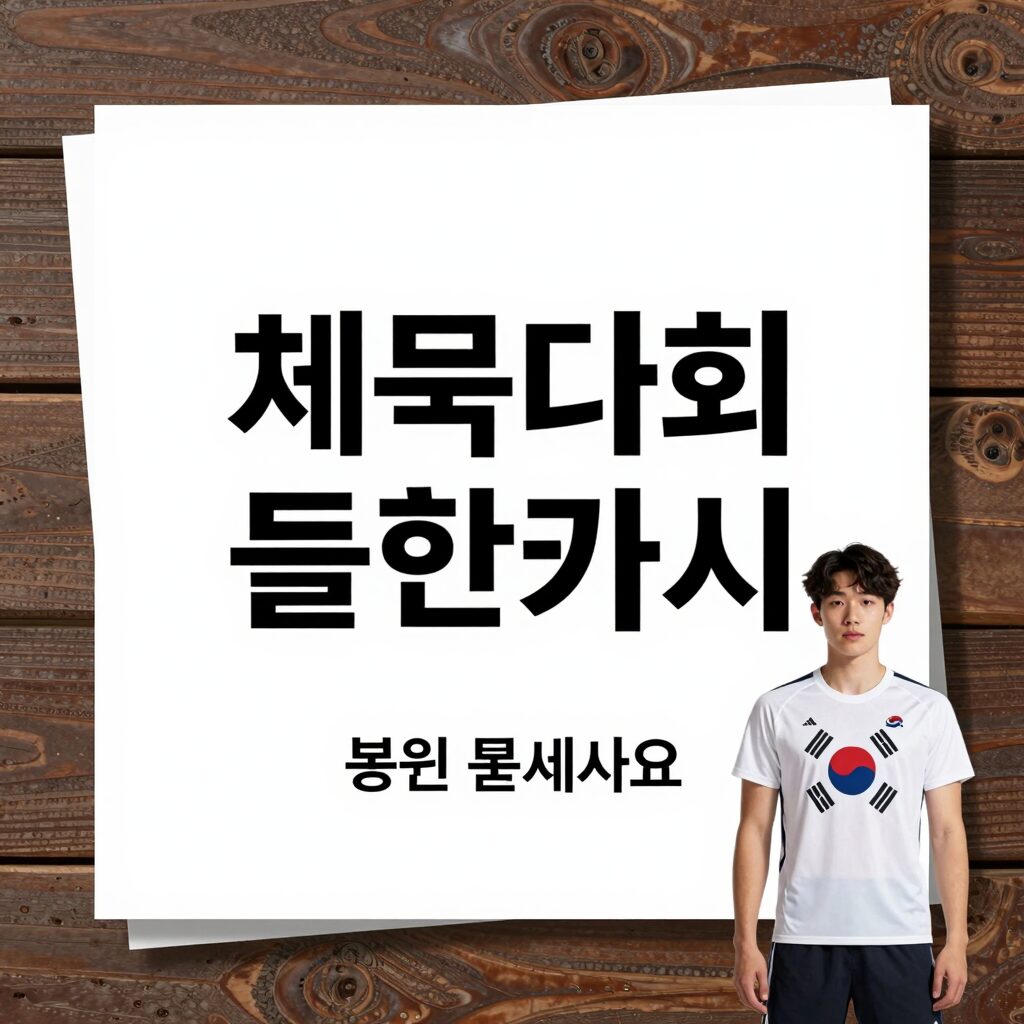 체육대회 플랜카드 응원 문구 예시 모음