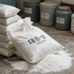 설탕 15kg 대용량 구매 후기와 가격 비교 대용량 설탕 15kg 포대와 소분 용기 사진
