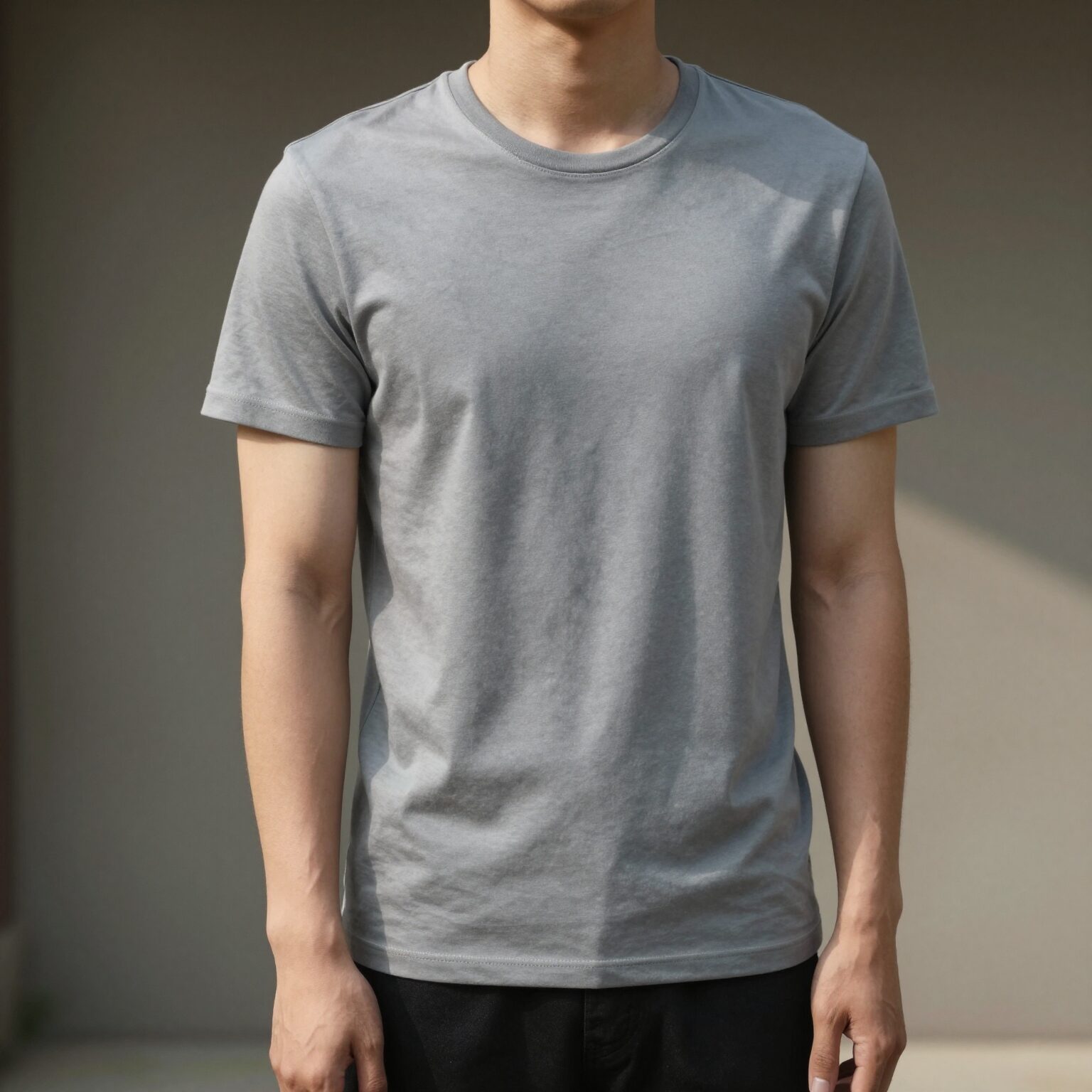 남자 반팔 카라티 여름 스타일링 사진