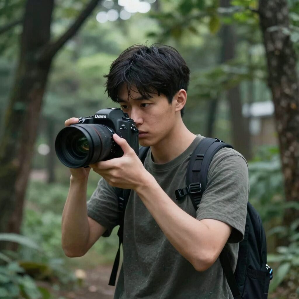 시스템 에어컨 청소 전 바닥 보양 작업과 장비 준비 모습