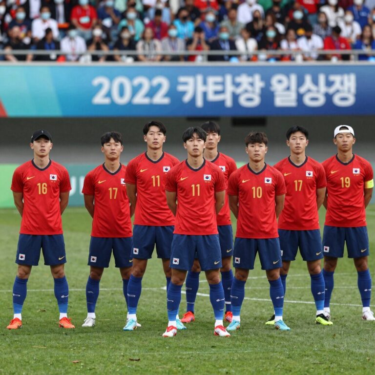 2022 카타르 월드컵 16강 진출 기념 한국 대표팀 사진