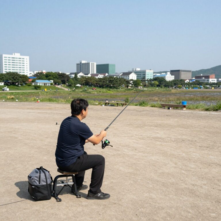 아부가르시아 타코스필드 K 문어 낚시대의 전체 모습과 가이드 디테일