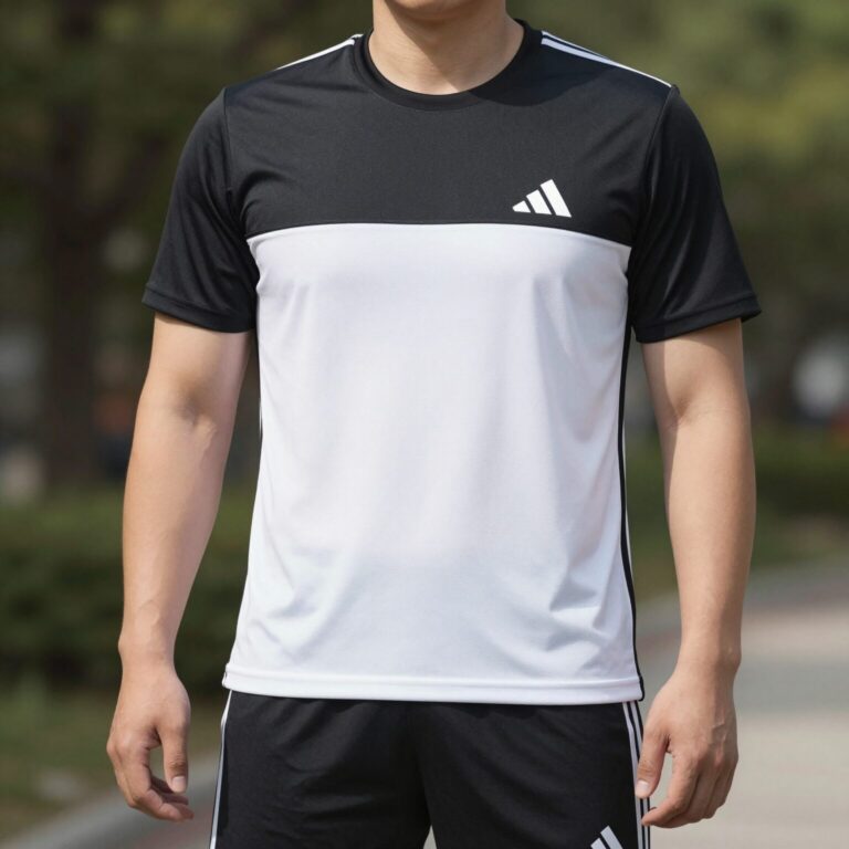 아디다스 티로19 7부바지 블랙 화이트 착용샷