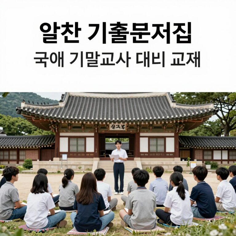 알찬 기출문제집 중학교 2학년 국어 기말고사 대비 교재 표지