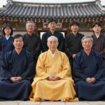 법륜로드 스님과 손님 출연진 단체사진