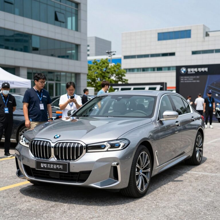 BMW 7월 프로모션 시승 행사 차량 이미지